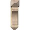 Ekena Millwork Merced Arts and Crafts Rough Sawn Bracket w/ Offset Brace, Douglas Fir, 8"W x 26"D x 30"H BKT0806X26X30MRC03RDF - alternate 2